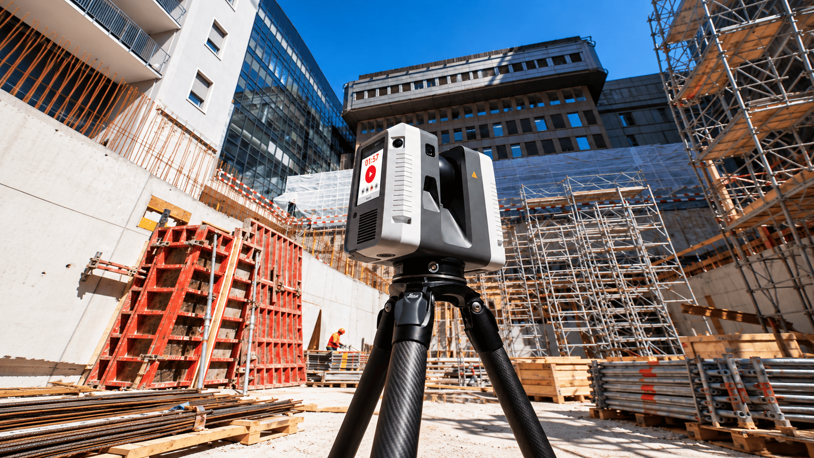 Prostorski prikaz skeniranega objekta in BIM modela